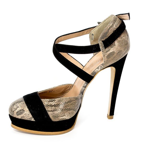 Czółenka letnie Again&Again 40846 Beige.Prz