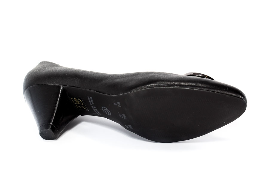 Czółenka Via Uno 11042503 Black.Prz