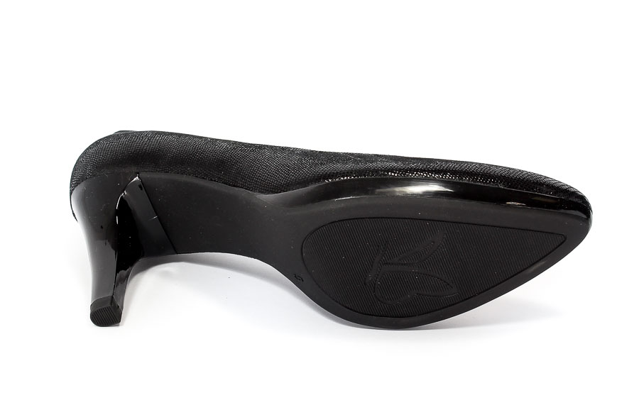 Czółenka Caprice 9-22414-28 010 Black Reptile