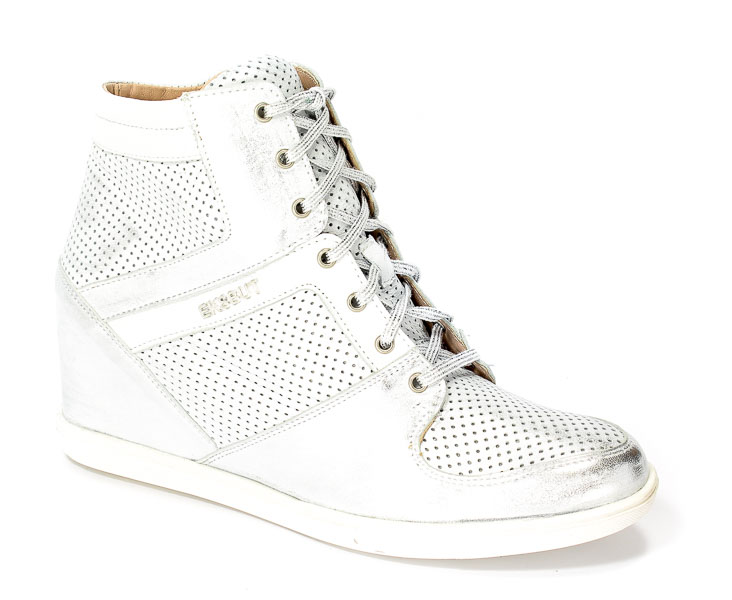 Sneakersy Eksbut 77-44-51-F97 369 Srebro lic
