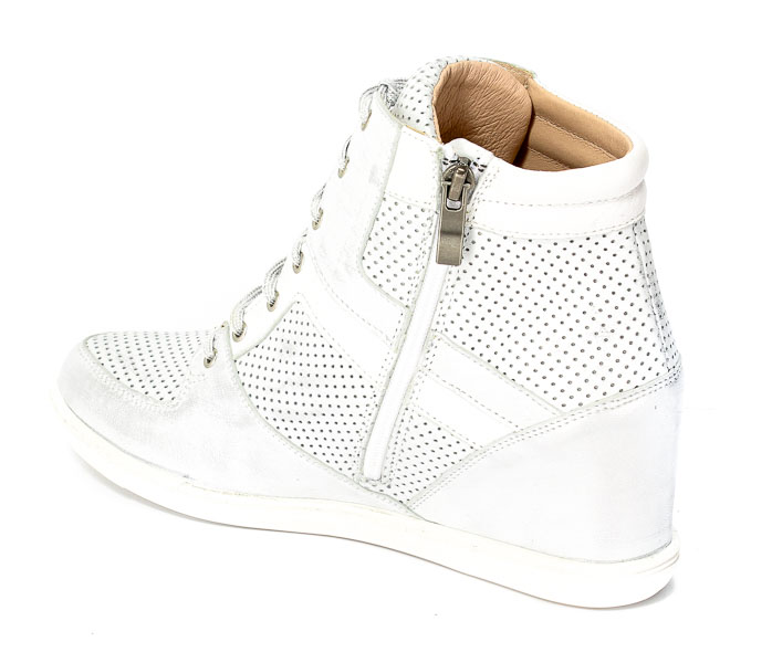 Sneakersy Eksbut 77-44-51-F97 369 Srebro lic