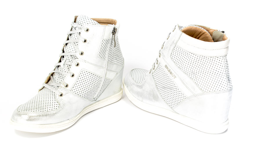 Sneakersy Eksbut 77-44-51-F97 369 Srebro lic