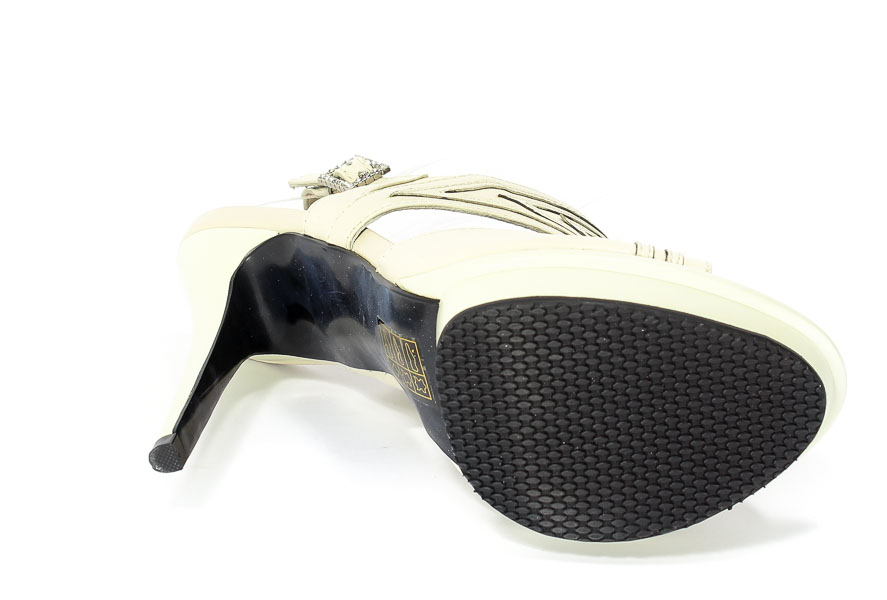 Czółenka letnie Scaviola F234-603C Beige.Prz