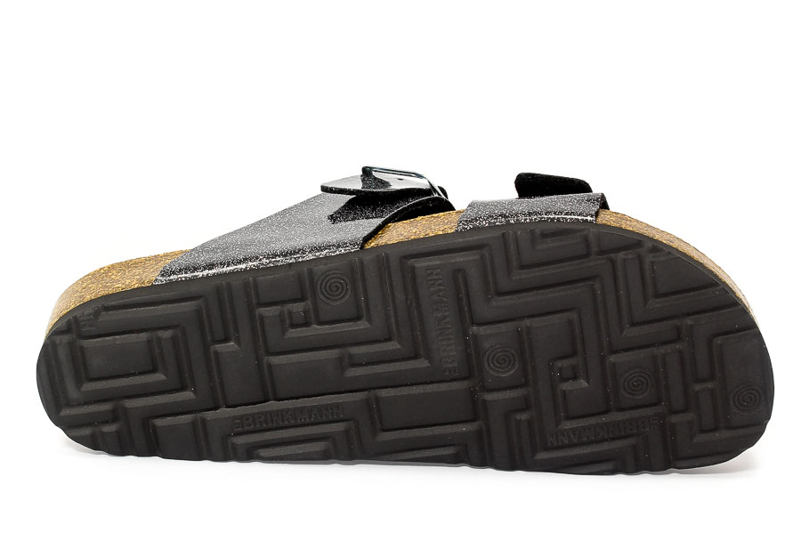 Klapki letnie Brinkmann 700996 Schwarz