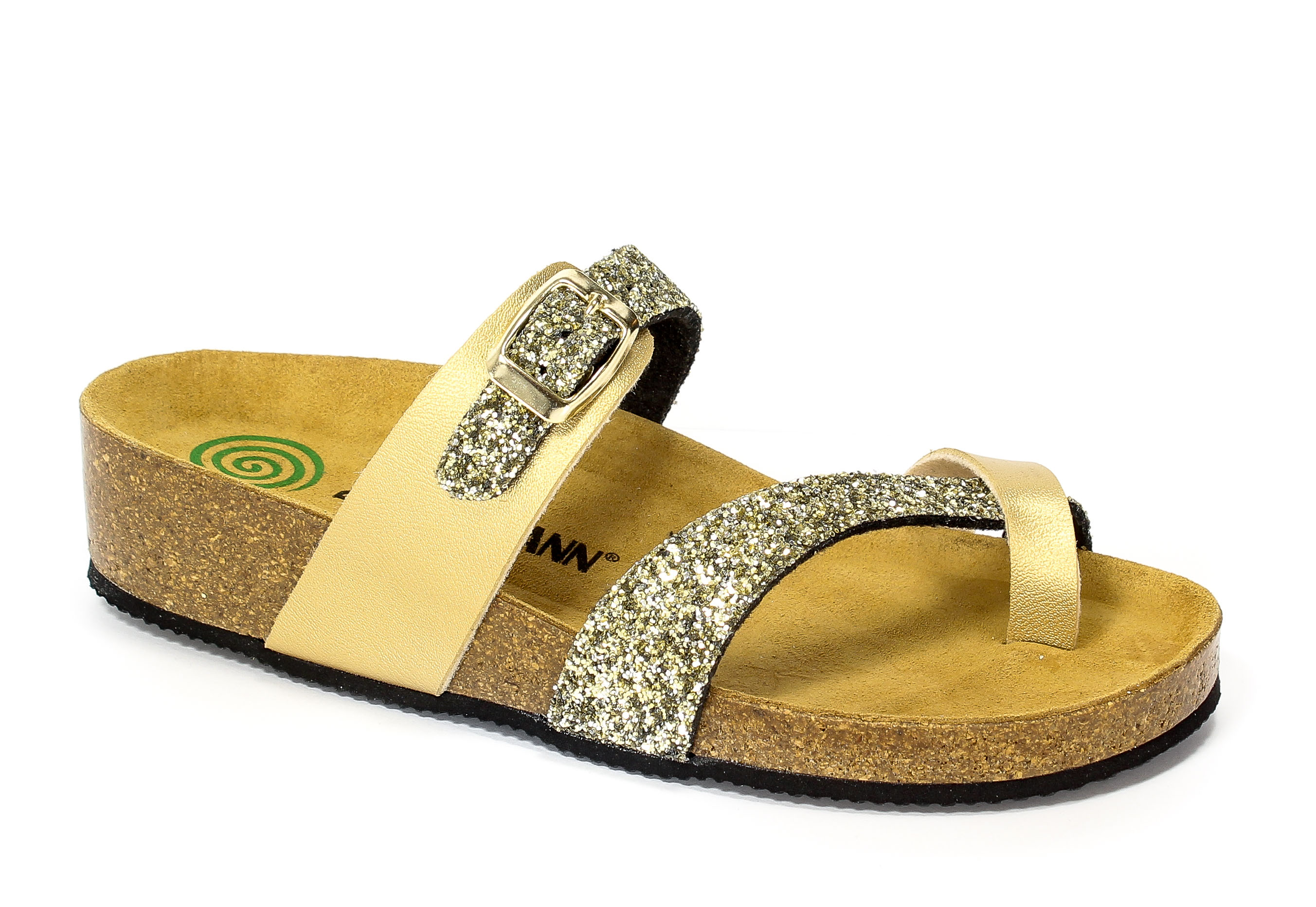 Klapki letnie Brinkmann 701035 Gold