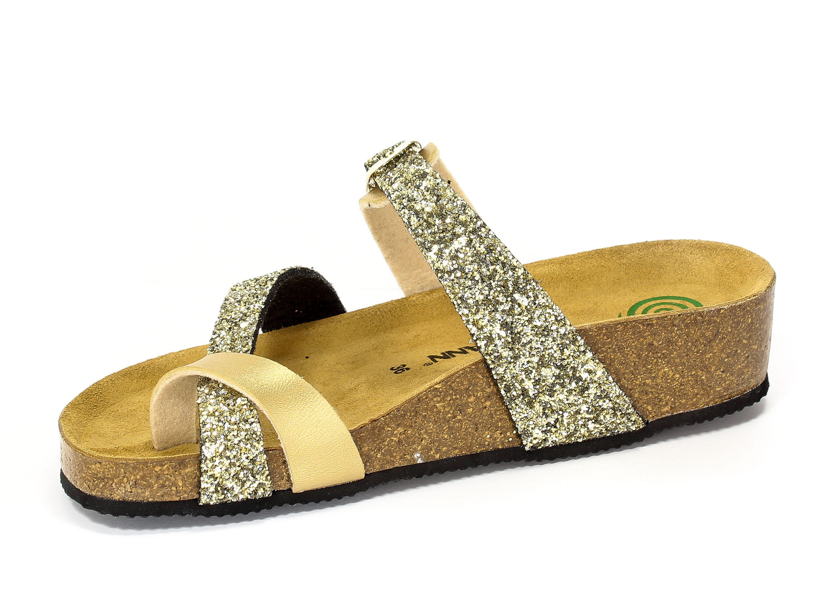 Klapki letnie Brinkmann 701035 Gold