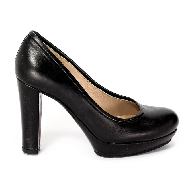 Czółenka Unisa Mambo-NX Black Napa Wax Black.Prz