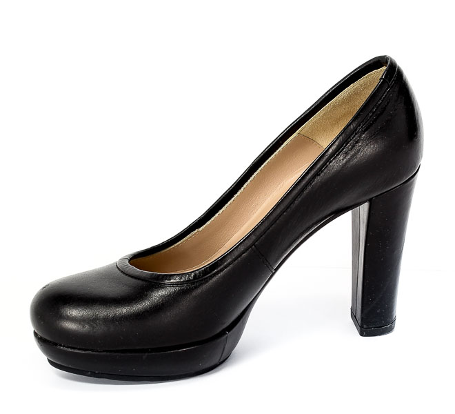 Czółenka Unisa Mambo-NX Black Napa Wax Black.Prz