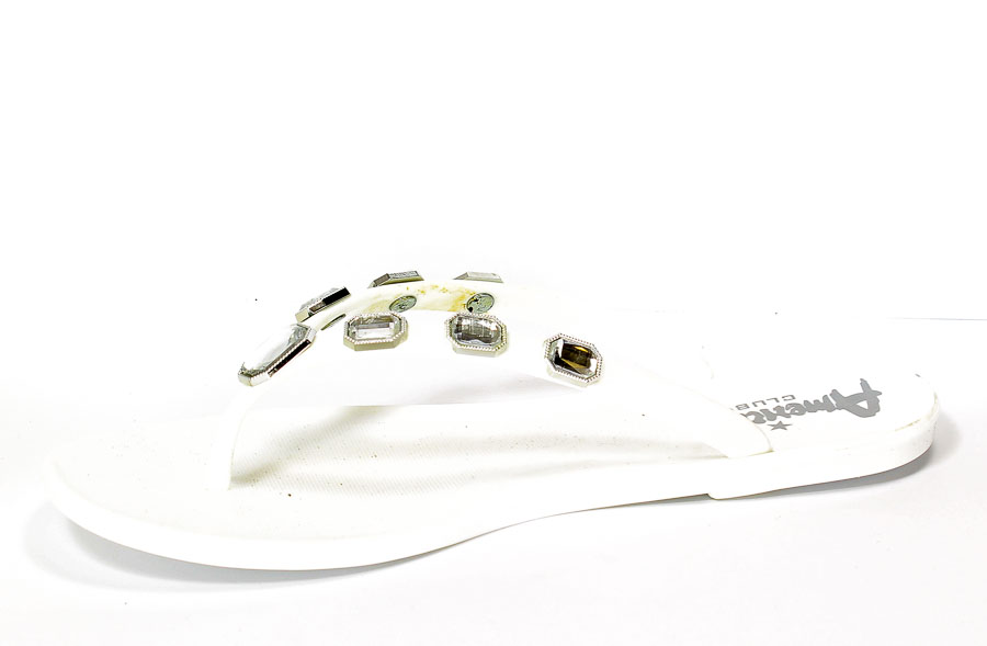 Klapki letnie American S-3573 White.Prz