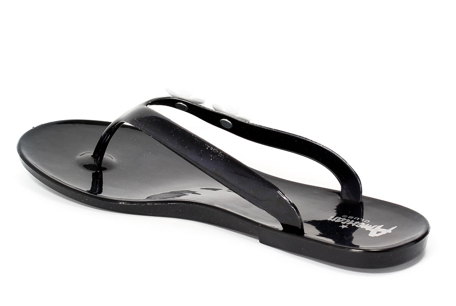 Klapki letnie American S-3608(2) Black.Prz