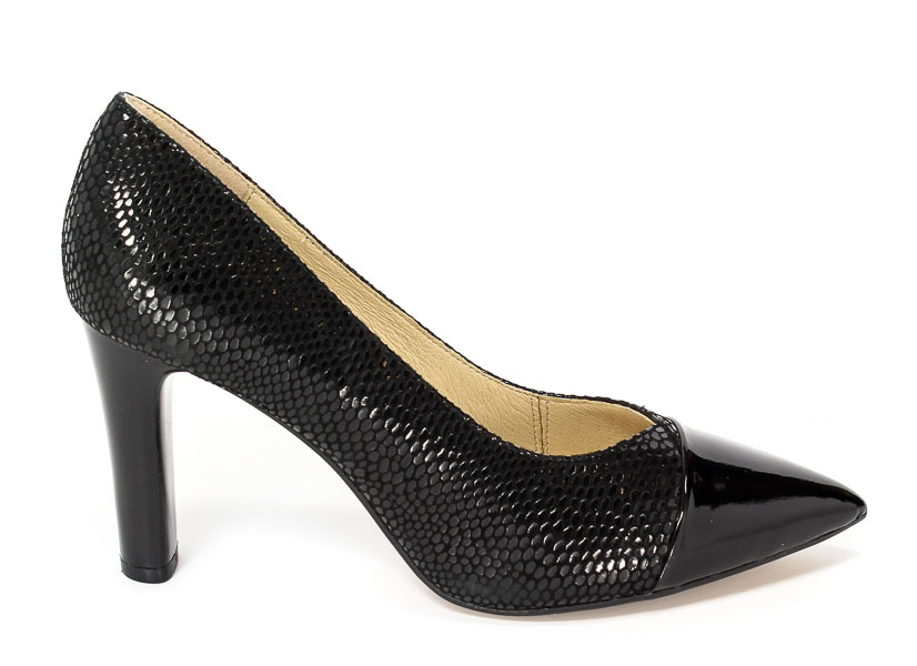 Czółenka Caprice 9-22407-28 020 Black Rept com