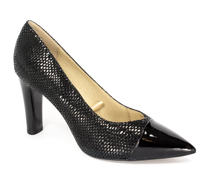 Czółenka Caprice 9-22407-28 020 Black Rept com