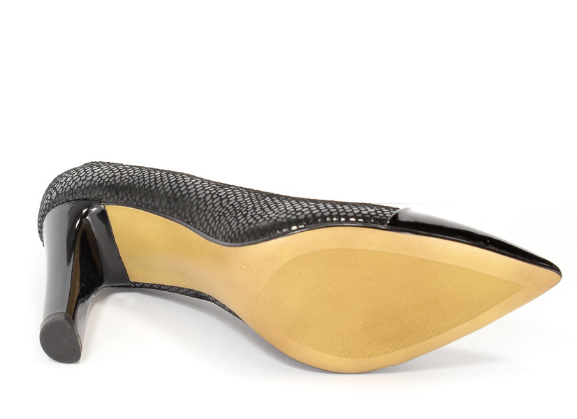 Czółenka Caprice 9-22407-28 020 Black Rept com