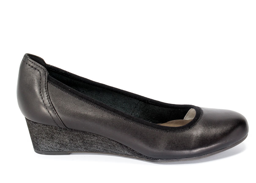 Czółenka Tamaris 1-22301-28 098 Black comb