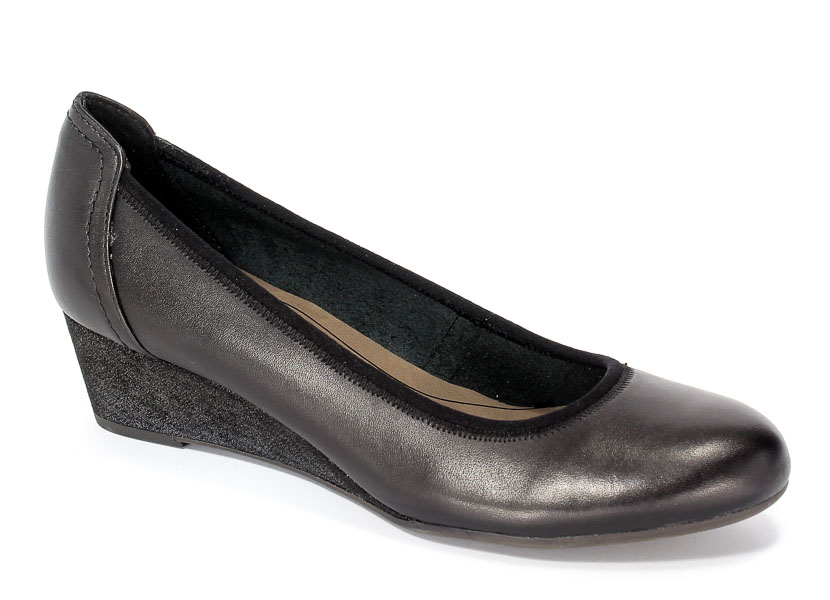 Czółenka Tamaris 1-22301-28 098 Black comb