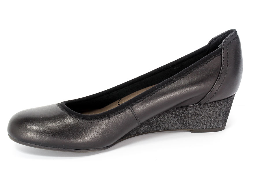 Czółenka Tamaris 1-22301-28 098 Black comb