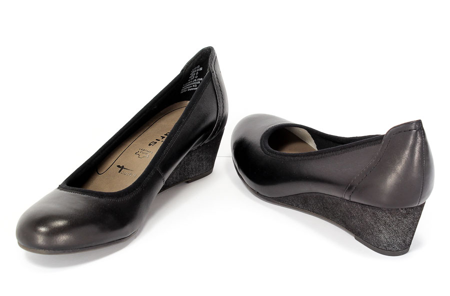 Czółenka Tamaris 1-22301-28 098 Black comb