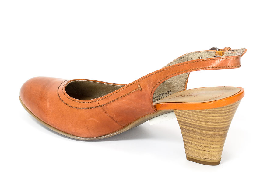 Czółenka letnie Jana 8-29606-20 Papaya.Prz