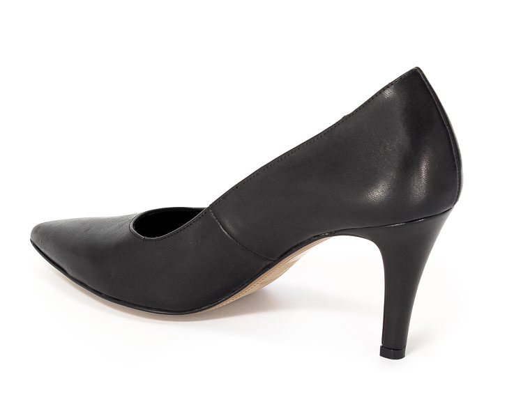 Czółenka Tamaris 1-22423-28 Black leather
