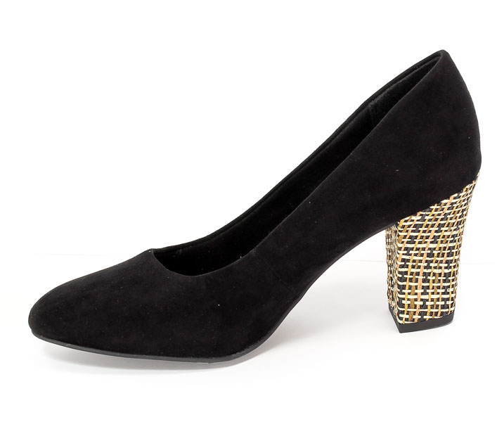 Czółenka Tamaris 1-22416-28 Black sisal