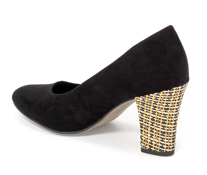 Czółenka Tamaris 1-22416-28 Black sisal