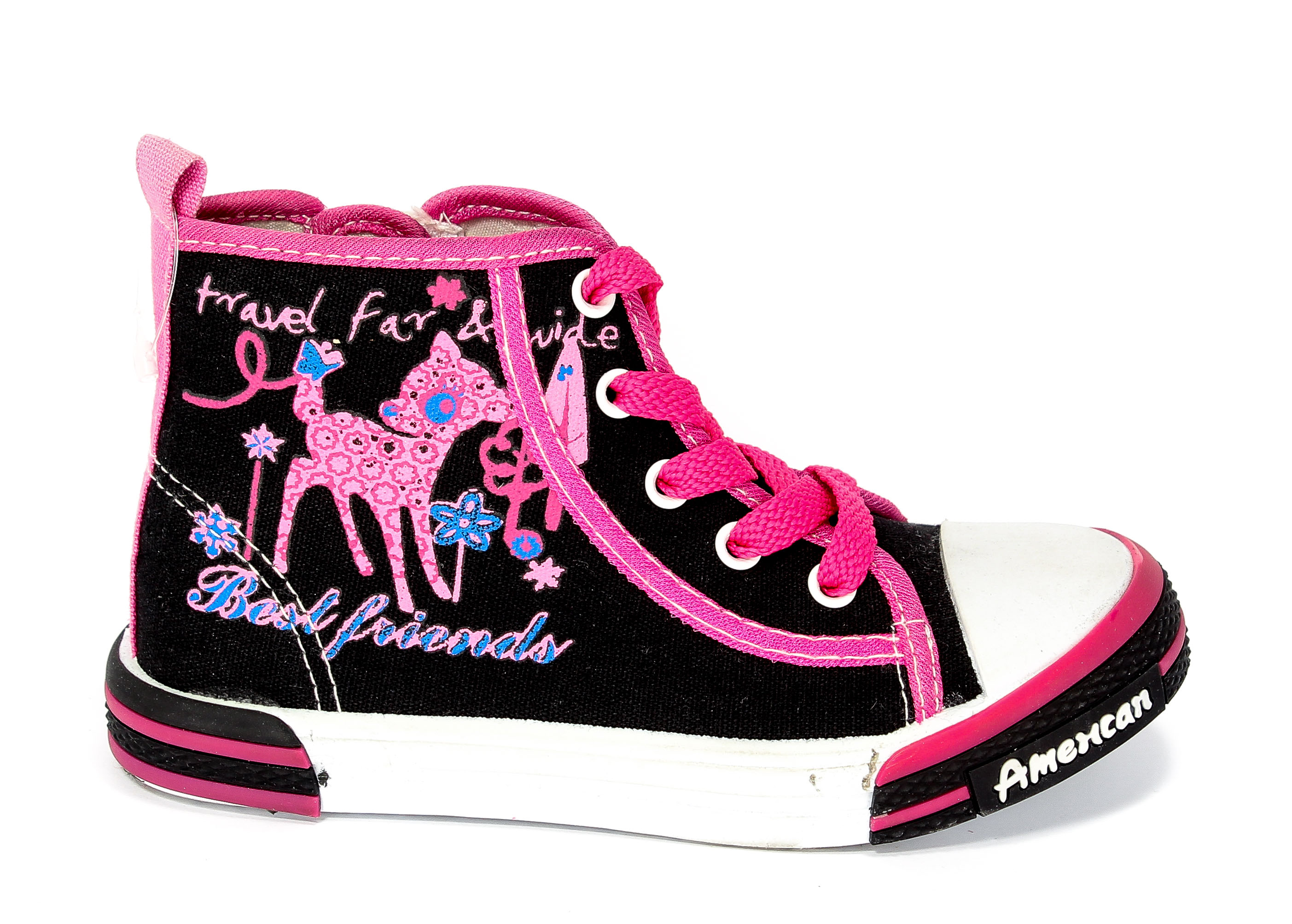 Trampki American Ten 13-2014 Black.Prz