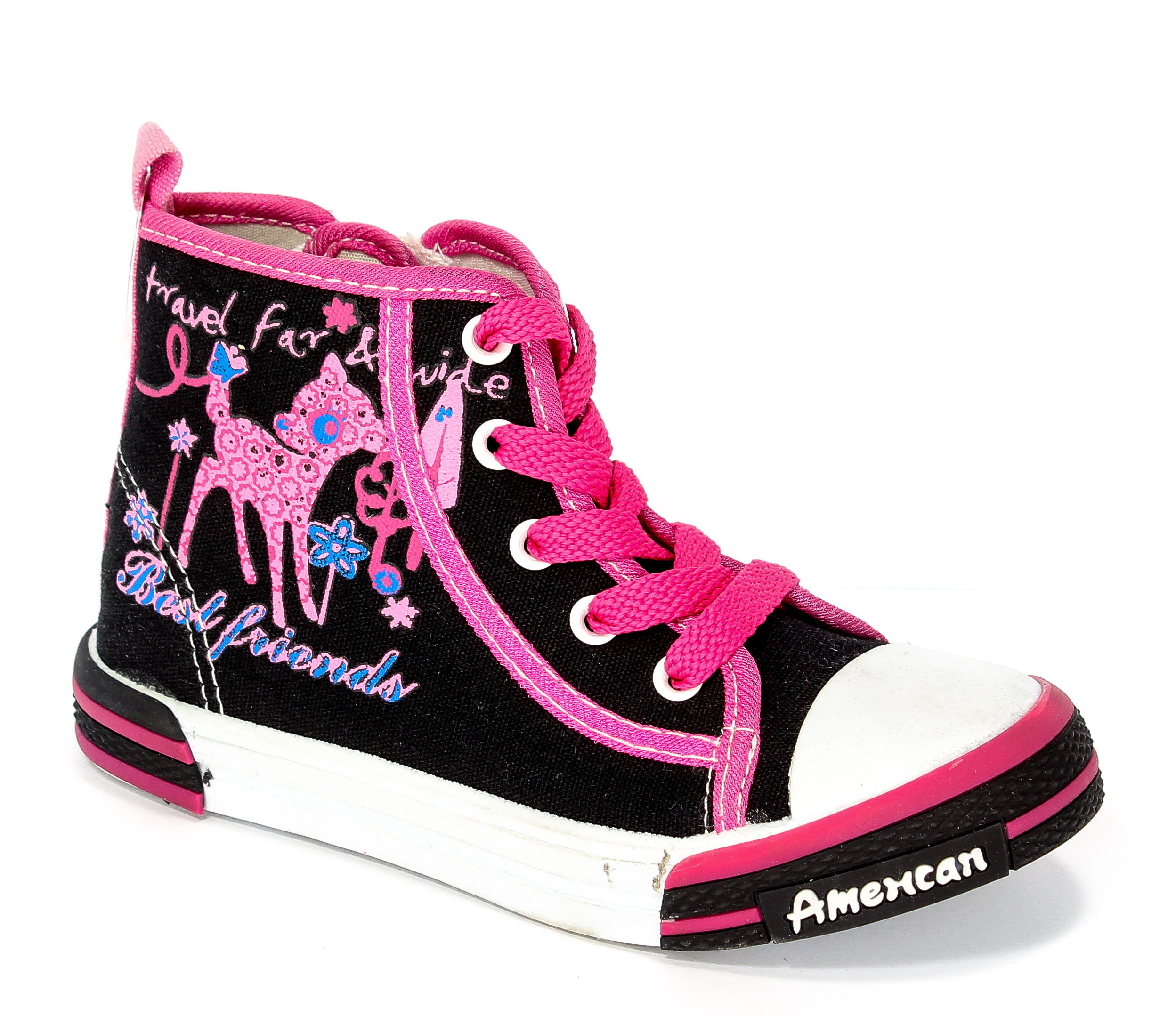 Trampki American Ten 13-2014 Black.Prz