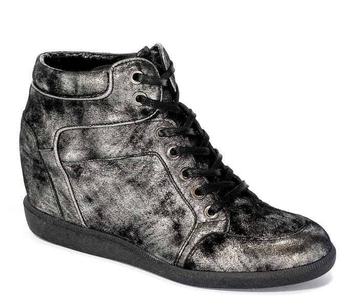 Sneakersy Carinii B3744-I23-F99-PSK-B14 Czarny-złoty
