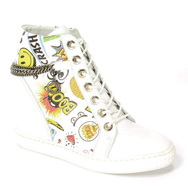 Sneakersy Carinii B3028-F-G34-000-B88 Biały