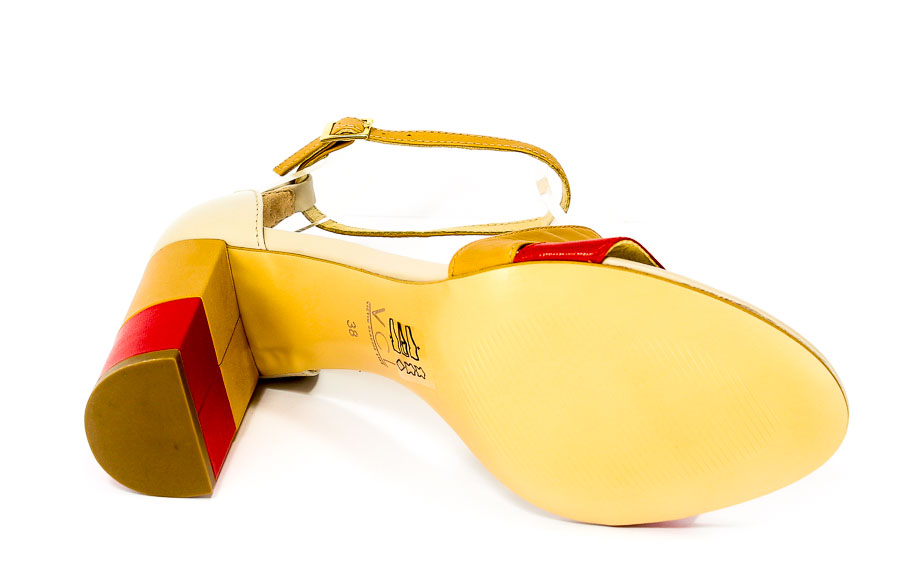 Sandały letnie Conhpol Bis Victim V-3273-2038 Rosso