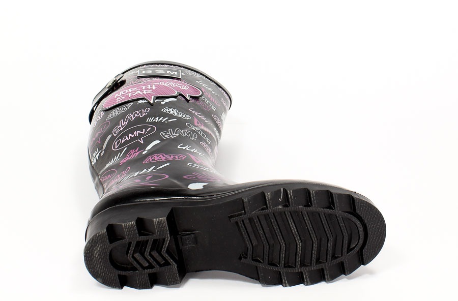 Kalosze American 905357 Czarne.Prz