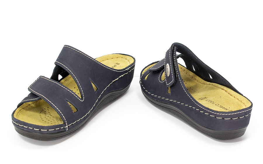Klapki letnie Marco Tozzi 2-27512-28 805 Navy