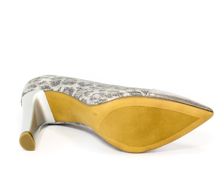 Czółenka Caprice 9-22407-28  216 Grey Leo Comb
