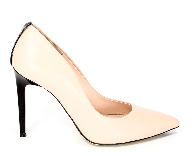 Czółenka Bravo Moda 1384 Rose skóra+ skóra