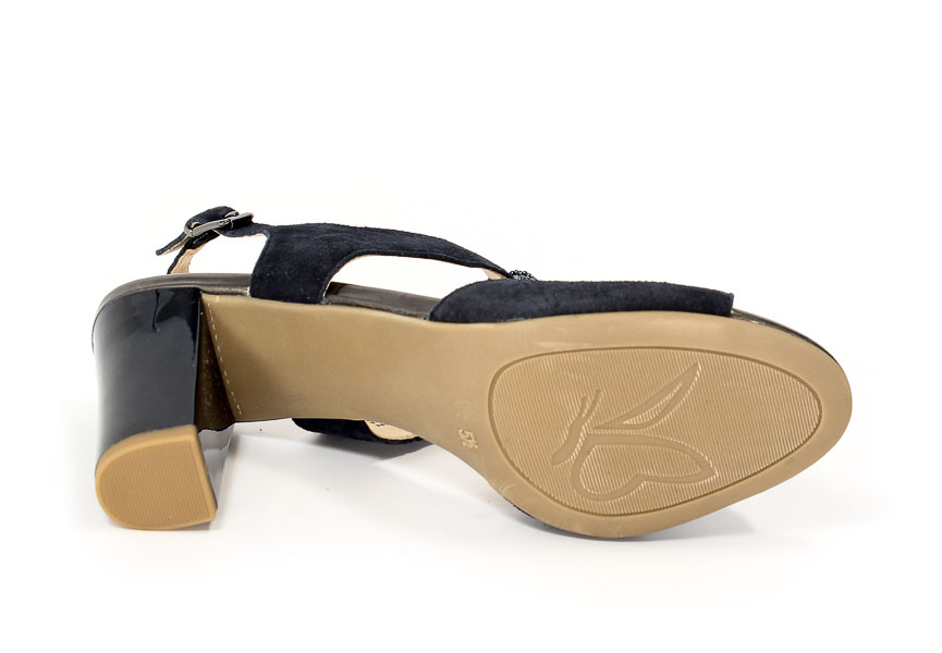 Sandały Letnie Caprice 9-28303 857 Ocean Suede