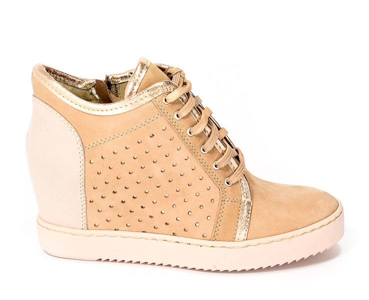 Sneakersy Simen 0656 Nude