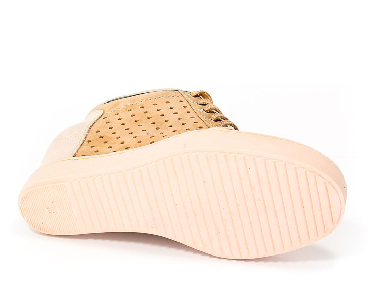 Sneakersy Simen 0656 Nude