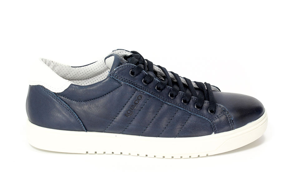Półbuty Igi&Co 77241/00 Nappa blu chiaro