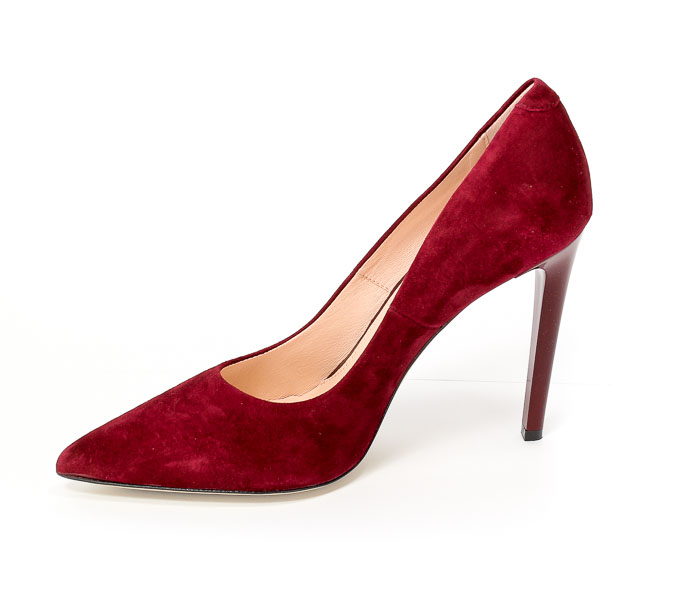 Czółenka Visconi 7118534-773 Bordo wel