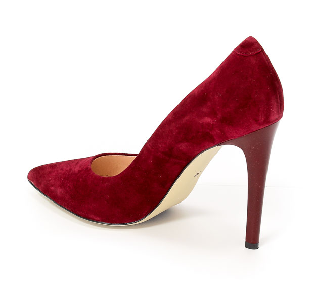 Czółenka Visconi 7118534-773 Bordo wel