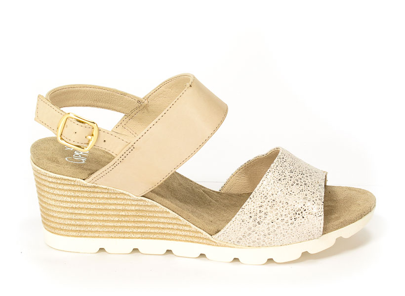 Sandały Letnie Caprice 9-28701-28 405 Beige Na.Multi
