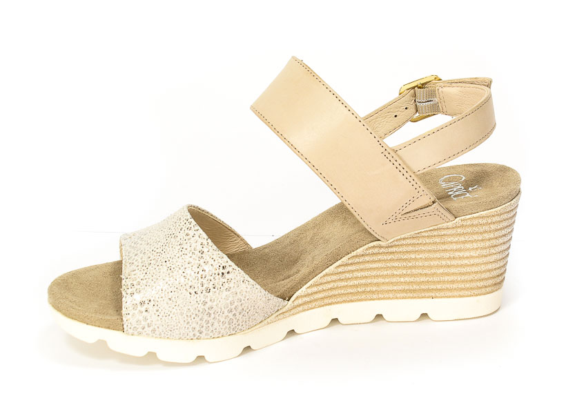Sandały Letnie Caprice 9-28701-28 405 Beige Na.Multi