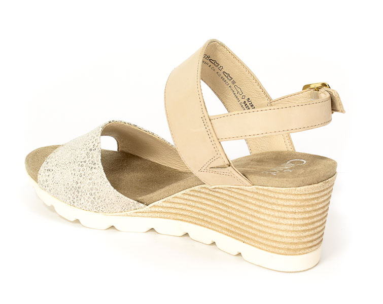 Sandały Letnie Caprice 9-28701-28 405 Beige Na.Multi