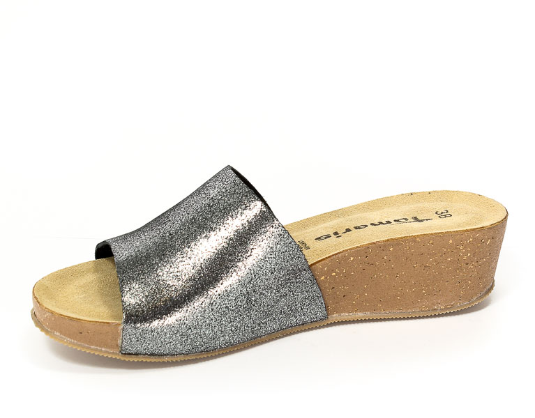 Klapki letnie Tamaris 1-27209-28 Black metallic
