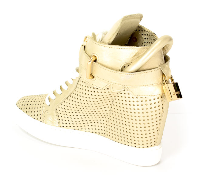 Sneakersy Carinii B3767/M-I65-000-000-B88 Złoty