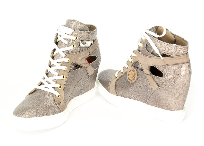Sneakersy letnie Carinii B3909-J61-H70-000-B88 Szary