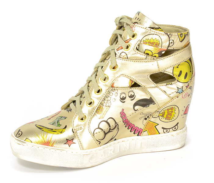 Sneakersy letnie Carinii B3909-H33-J16-000-B88 Platyna