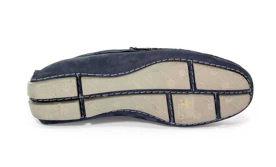 Półbuty Badura 2205 Granat 925 Nub