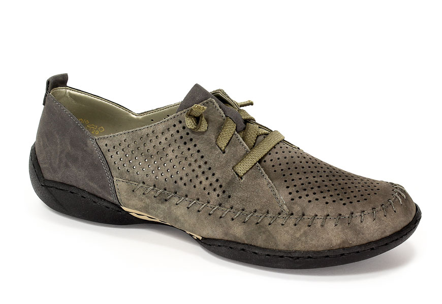 Półbuty letnie Rieker 58886-46 Grey.