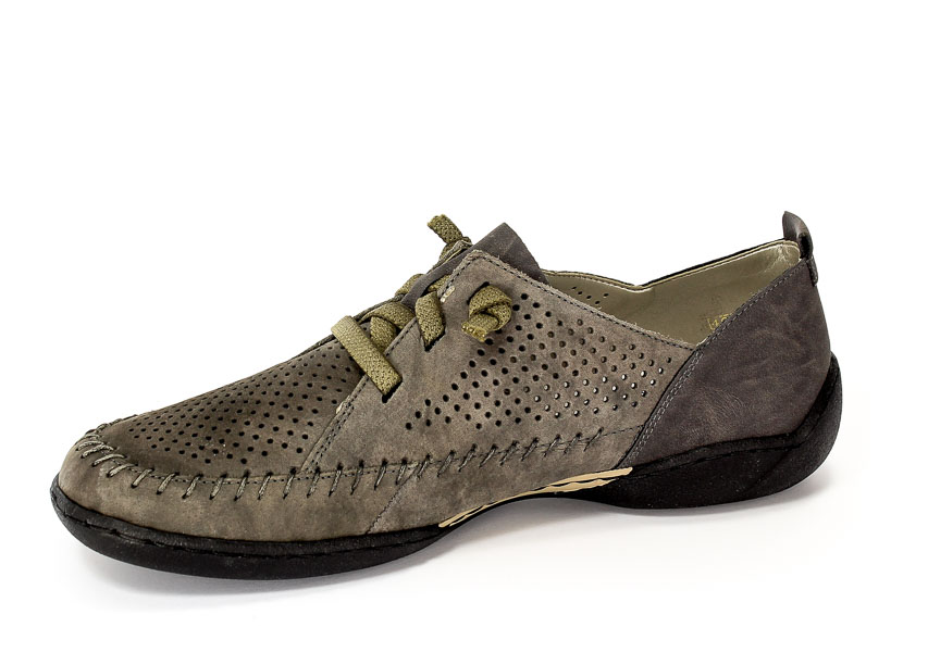 Półbuty letnie Rieker 58886-46 Grey.